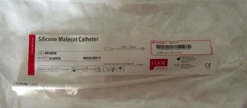 COOK MEDICAL  G16925 MALECOT CATH 20F x 25cm ***IN DATE 2015-06!!!***