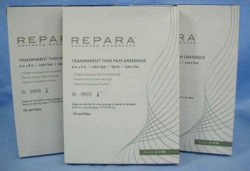 3 boxes of 10ea pss world medical /repara film dressings #4789 for sale