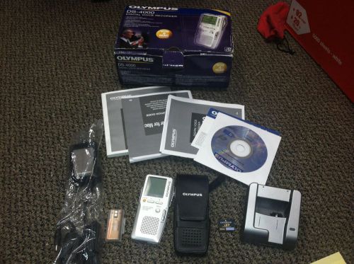 Olympus Digital Voice Recorder DS-4000 in box