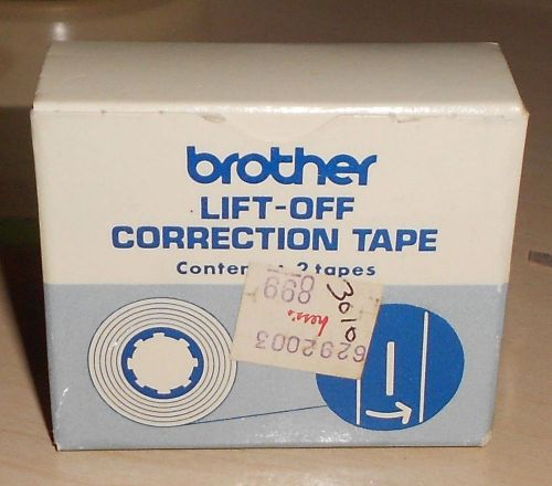 Brother 3010 2 Pack Lift-Off Correction Tapes New in Package!