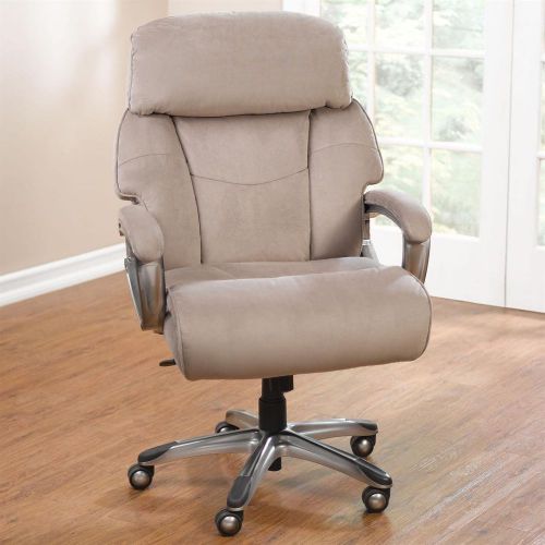 Plussize extra wide stain resistant microfiber office chair, supports 400 lbs for sale