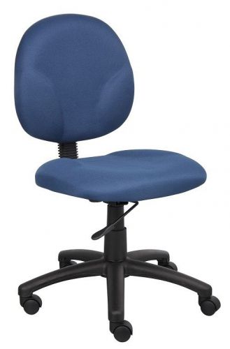 B9090 BOSS BLUE FABRIC DIAMOND OFFICE/COMPUTER TASK CHAIR