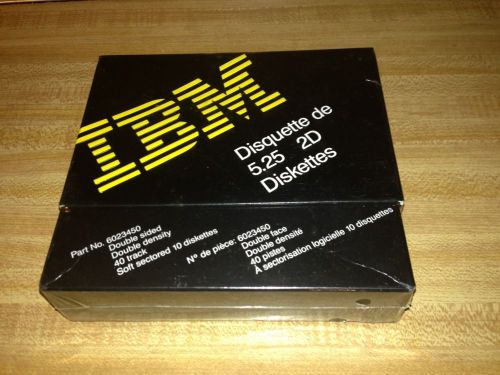 IBM 6023450 5.25 2D Diskettes - Box of 10