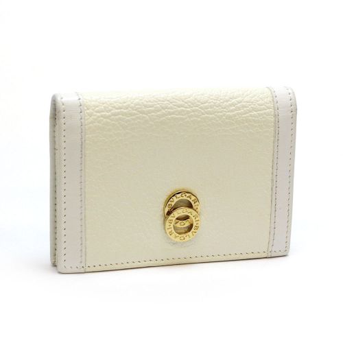 Bvlgari doppio tondo card case business card case 26815 white x gold10060604 for sale