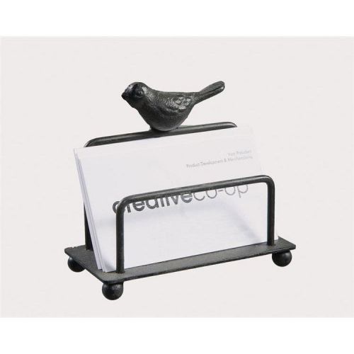 Creative Co-op Bird Business Card Holder