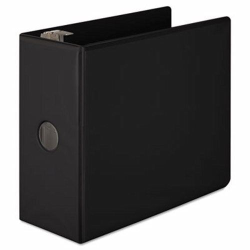 Wilson Jones D-Ring View Binder, 11 x 8 1/2, 5&#034; Capacity, Black (WLJ38650B)