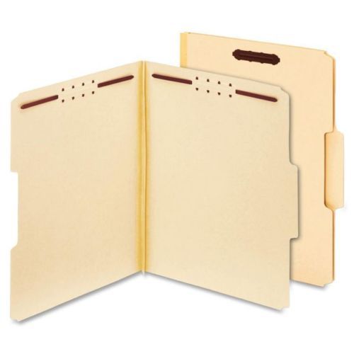 Globe-Weis Antimicrobial Pressboard Fastener Folder - Letter 8.50&#034; x 11&#034; 25/box