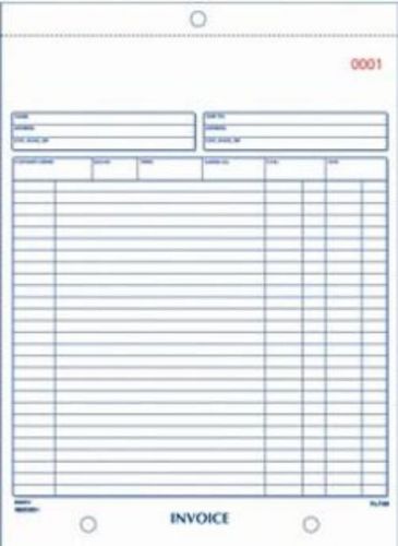 Rediform Book Invoice 8.5x11 2 Part