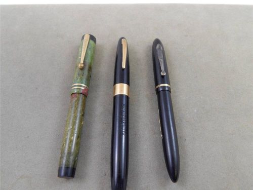 Lot 3 Antique Sheaffer&#039;s Sheaffer Fountain Pen l-00-k NR