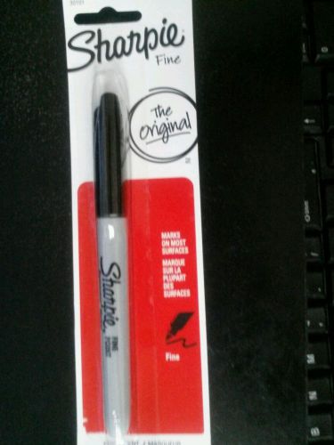 sharpie fine permanent marker black