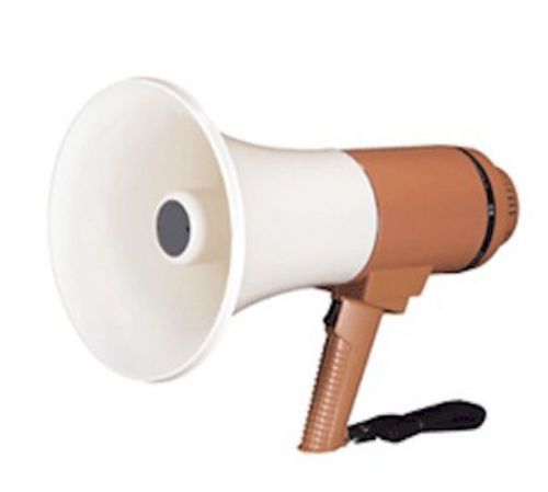 TecNet 13 Watt Pistol Grip Megaphone with Siren