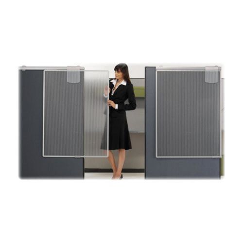 Quartet Premium Workstation Privacy Screen, 48x36 Inches, Aluminum Frame