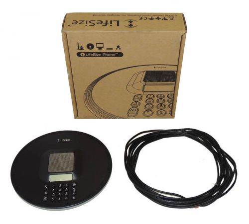 New lifesize voip hd conference ip phone 440-00002-003 audio conferencing / box for sale