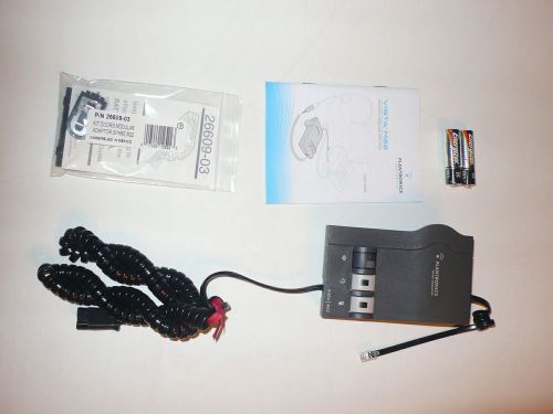 Nos plantronics m22 headset amplifier -  includes power supply for sale