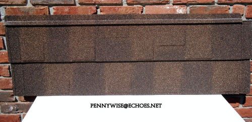 Metal Shingles Stone Coated 1 square Brownstone