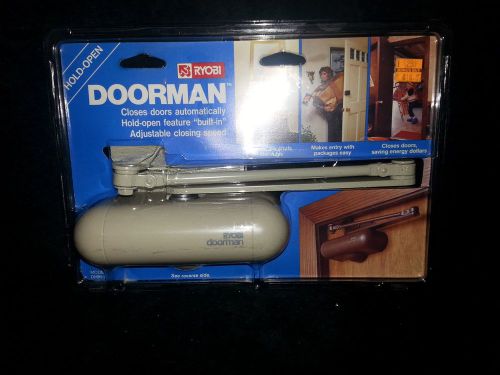 RYOBI DOORMAN - MODEL DM85-D RESIDENTIAL Door Closer auto hold open NEW