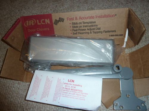 NEW Ingersoll Rand LCN Smoothee Door Closer Model 4111 LH srt alum adj 1-5 NEW!