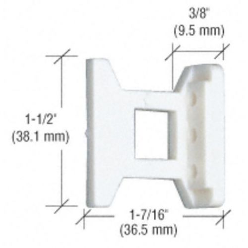 CRL Standard Nylon Flush Bolt Guide DL2210SG