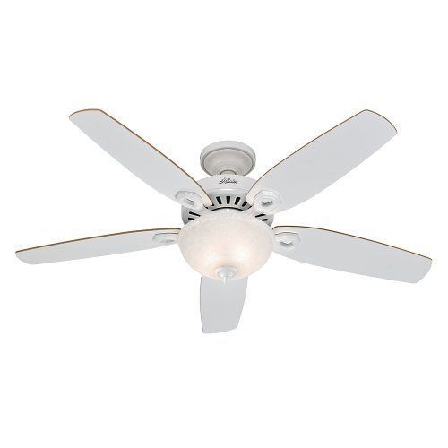 Hunter fan 52&#034; builder deluxe - 5 blades - 52&#034; diameter - quiet - 12.7&#034; (53089) for sale