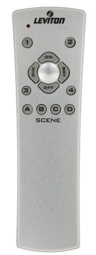 Leviton VRMR1-SG Vizia RF + Infrared Handheld Remote Controller