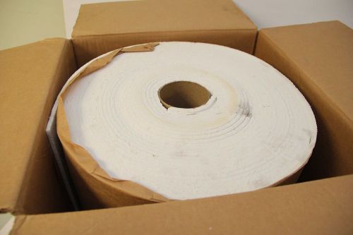 Morgan Ceramic Fiber Fire insulating  Kaowool Paper 1/4&#034; 500 grade 24&#034; x 62.5&#039;