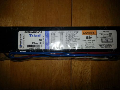 Triad b332iunvhp-a light ballast for sale