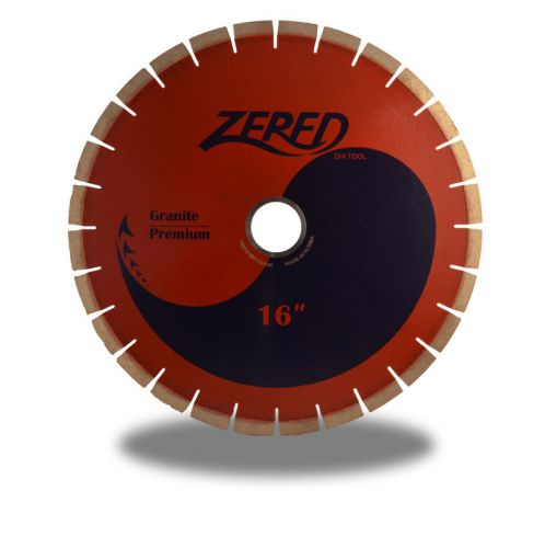 ZERED 16&#034; Silent Core Diamond Blade for Bridge Saw Granite