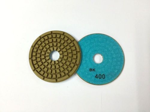 Diamond polishing bk 4 inch wet/dry polishing discs velcro back marble granite for sale