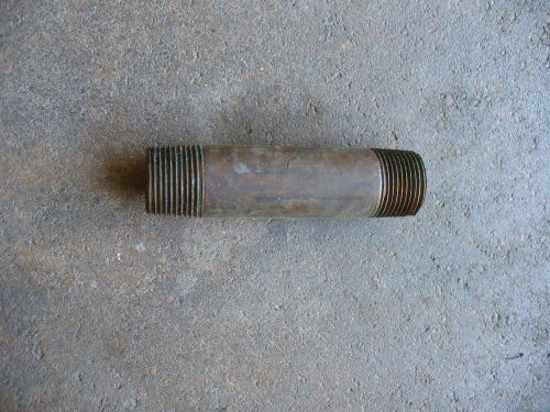 3/4&#034; Brass Nipple 4&#034; Long