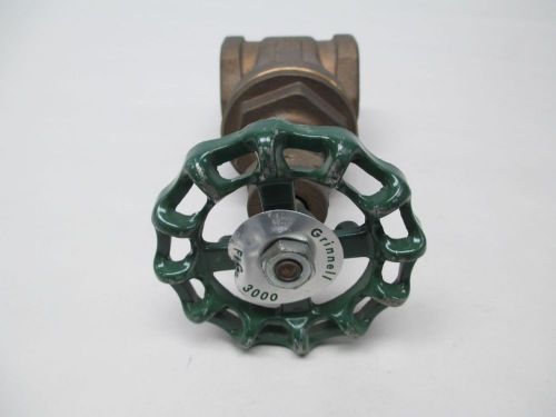 New grinnell fig 3000 125swp bronze threaded 1-1/2in npt gate valve d319734 for sale