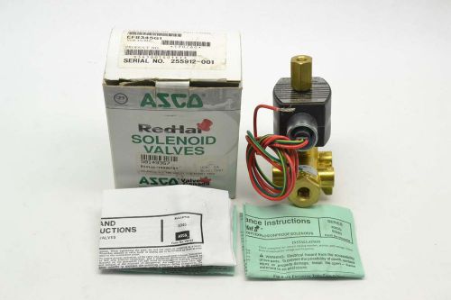 NEW ASCO EF8345G1 150PSI 10.1W WATT 120V-AC 1/4 IN NPT SOLENOID VALVE B384032