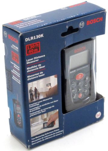 Brand New Sealed Box Bosch Digital Laser Distance Measurer Kit DLR130K