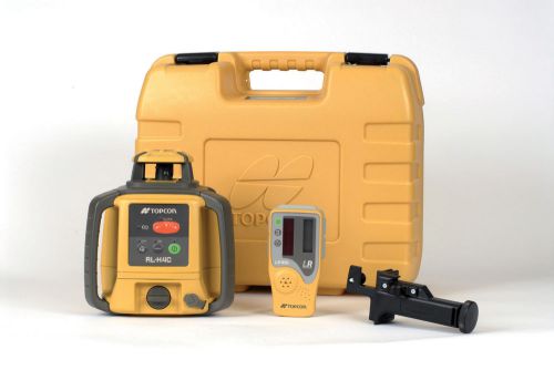 New topcon rl-h4c self-leveling / slope matching ruggedized automatic laser for sale