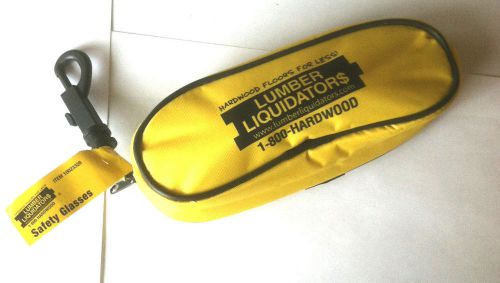 Safety Glasses with Zipper Case- Lumber Liquidators