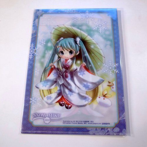 Clear File Vocaloid Hatsune Miku Snow 2013 Animate Japan