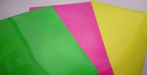 A4  1m roll of fluorescent t-shirt vinyl heat press vinyl transfer paper for sale