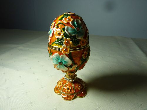 Feberge Style Musical Egg