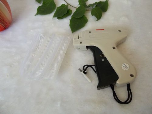 Garment Price Labels Tagging Tag Gun + 5 Needles + 2000 Barbs Price Tag Hanger