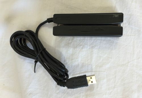 Dell - 3 Track Mini USB Magnetic Stripe Swipe Credit Card Reader - DEL3331-33UB