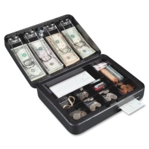 Fireking key locking custom cash box - key lock bolt[s] - 3.8&#034; x 12&#034; x (cb1209) for sale