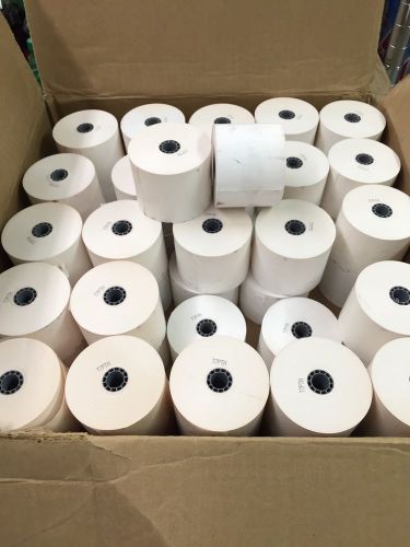 2-1/4&#034; x 230&#039; THERMAL REGISTER PAPER ROLLS - 50 HIGH QUALITY ROLLS!!