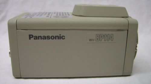 PANASONIC - B&amp;W CCTV VIDEO SURVEILLANCE CAMERA WV-BP114  *AS IS*