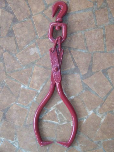 Skidding Tongs, Log Tongs,  With Swivel Hook, Heavy Duty, Ready To Use