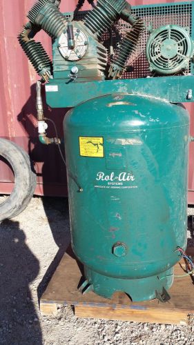 Rol-air 10 hp electric air compressor v1031260k for sale