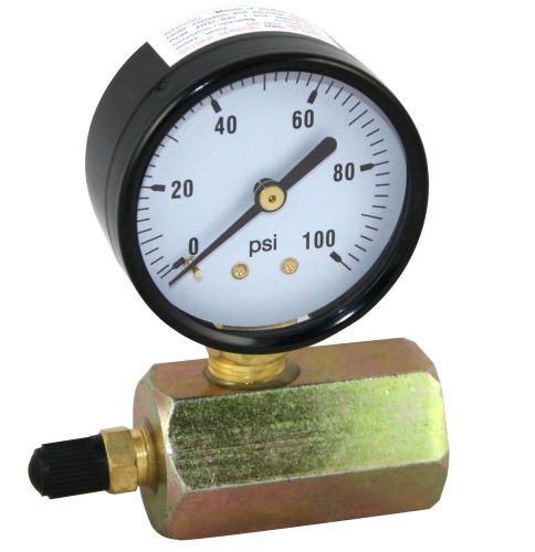 100 PSI Gas / Air Test Gauge Pressure 3/4&#034; FPT Body