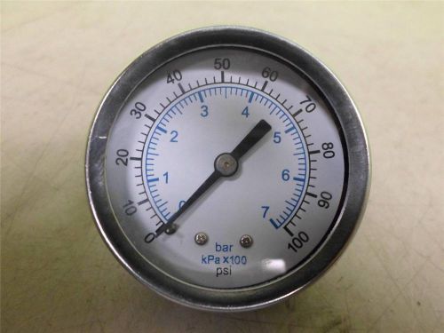 bar kpa 100 psi pressure gauge