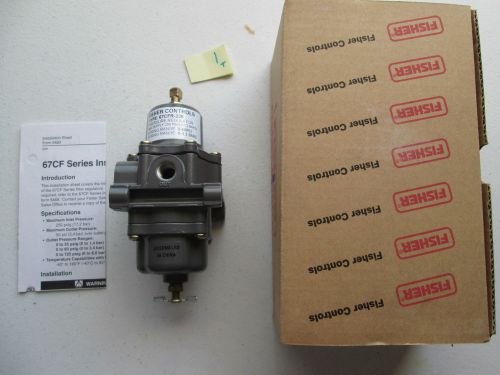 NEW IN BOX FISHER CONTROLS 67CFR-225 REGULATOR 1/4&#034; NPT (282)