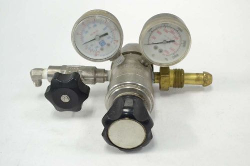 102772 COMPRESSED GAS 0-100PSI 3000PSI 1/4 IN PNEUMATIC REGULATOR B344159