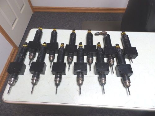 12 DOTCO PNEUMATIC AIR DRILLS 900RPM 90PSI 1/32 TO 3/8 MDL: 21M1042-40 FREE SHIP