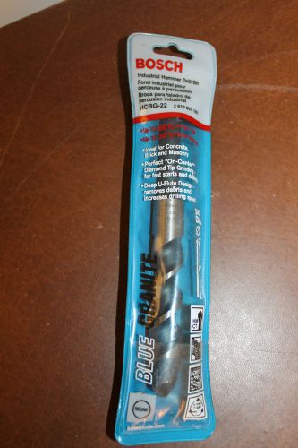 Bosch HCBG22 3/4&#034; X 6&#034; BlueGranite Industrial Hammer Drill Bits